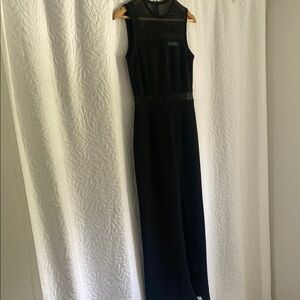 Elegant Black Sleeveless Dress